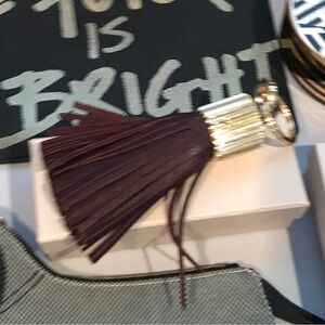 India Hicks Leather Agra Tassel
